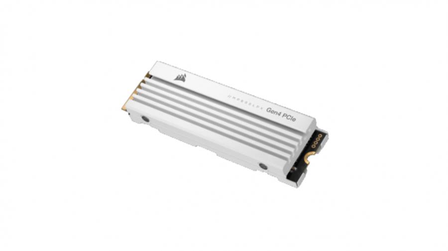 Disco SSD M.2 Corsair 1TB MP600 PRO LPX PCIe Gen4 x 4 NVMe p/PS5 White