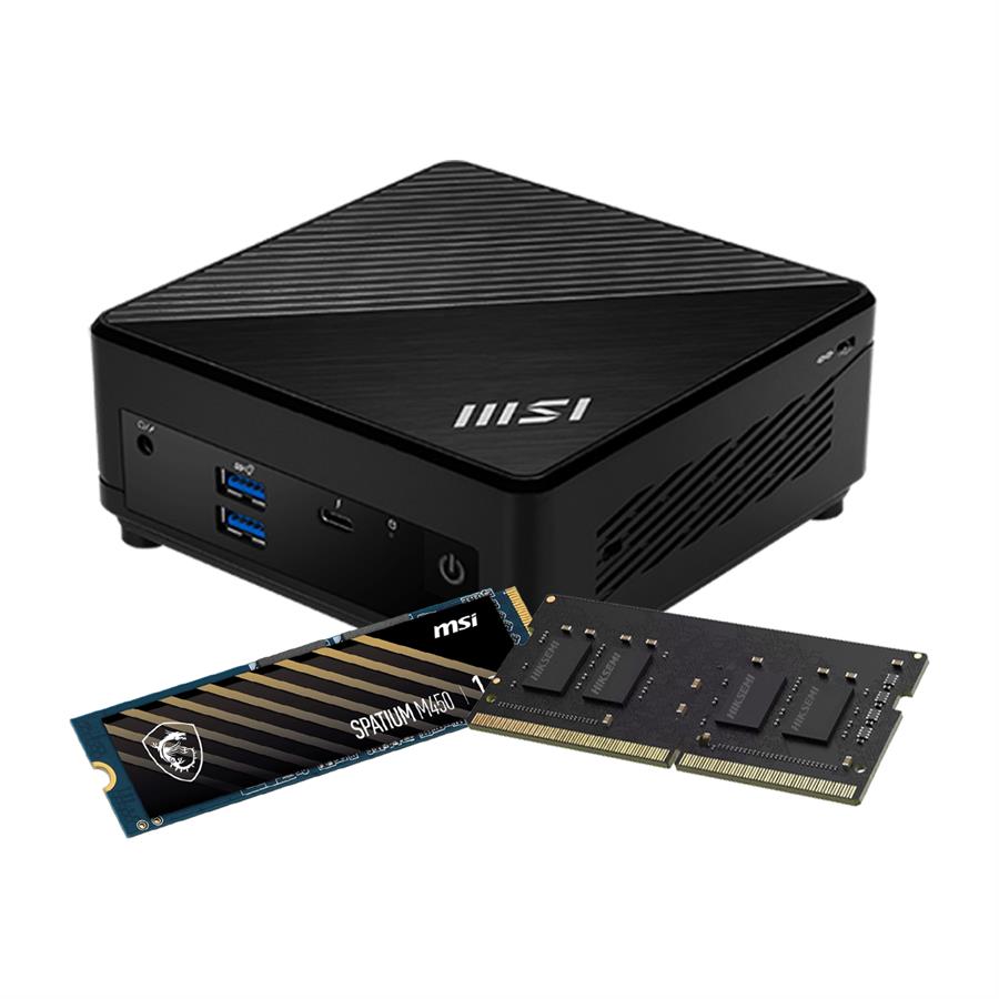Mini Pc MSI Cubi Intel Core i3-1215U 8G SSD 500Gb Free Dos