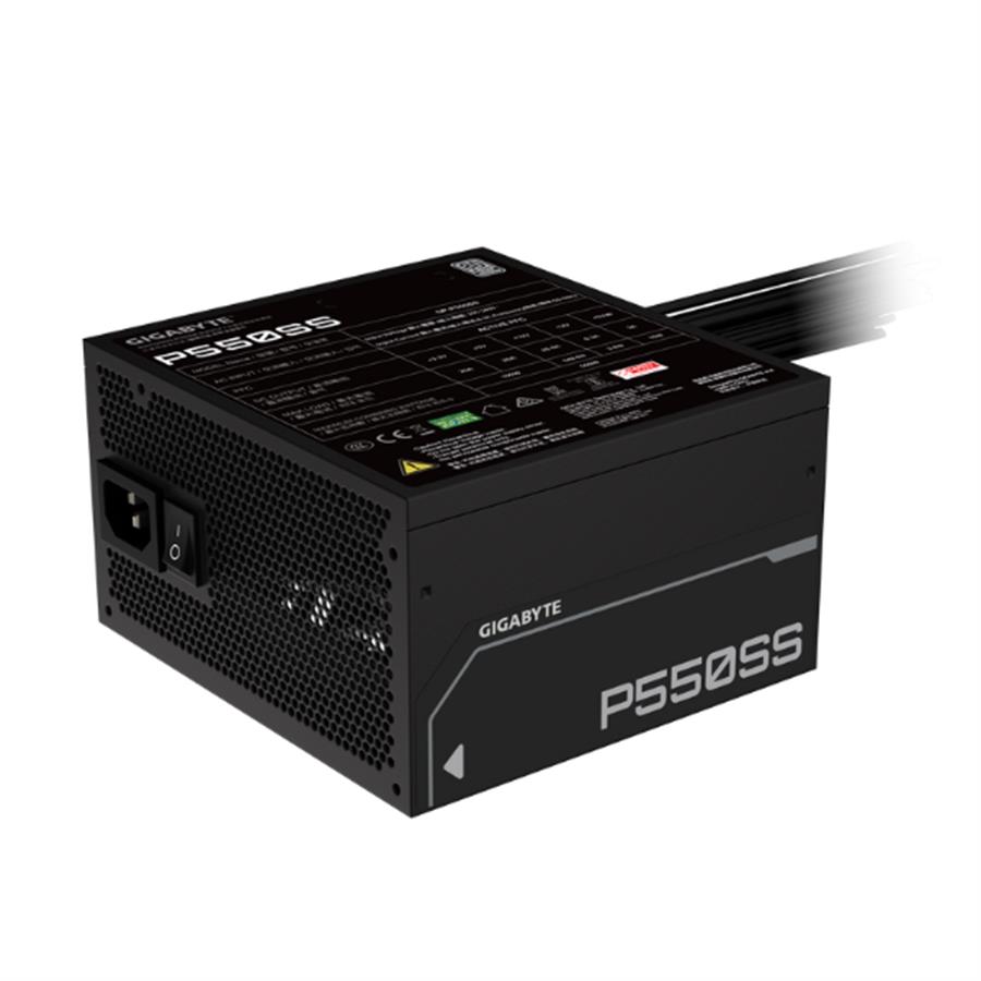 Fuente Gigabyte 550W 80 Plus Silver Black