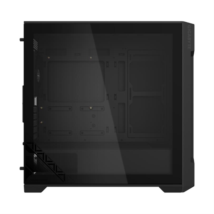 Gabinete Gigabyte C102 Glass TG Mid-Tower Fan x2 Black